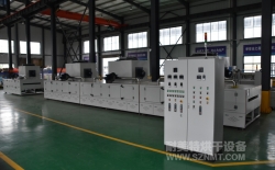 熱烈祝賀威海光威集團有限責任公司與耐美特集團上海分公司成功簽約1臺纖維材料，先預熱再浸膠再固化預熱固化隧道爐35萬元！